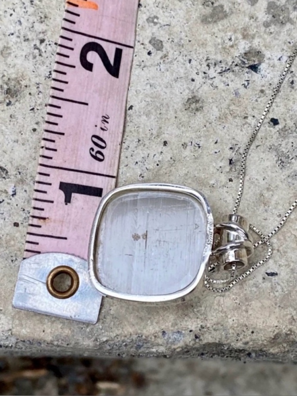 Selenite Necklace - Picture 13 of 13